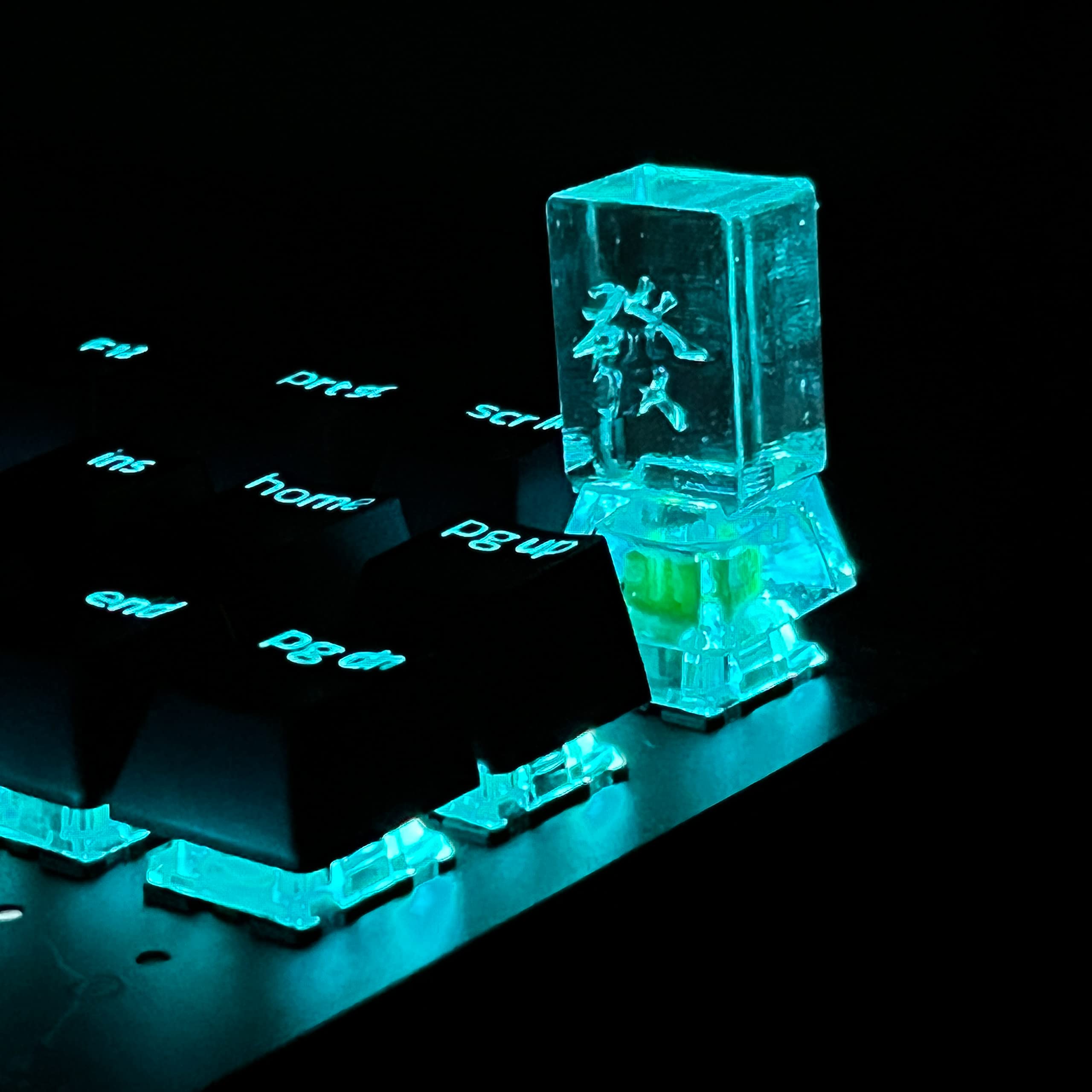 Amazon.co.jp: pridea shop キーキャップ 将棋 麻雀 チェス 半透明